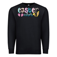 Black Easter vibes Easter Day Premium Sweatshirt - HowdyJamesFarm
