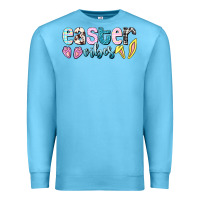Ocean Blue Easter vibes Easter Day Premium Sweatshirt - HowdyJamesFarm