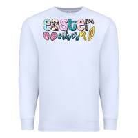 White Easter vibes Easter Day Premium Sweatshirt - HowdyJamesFarm