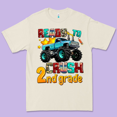 Ready To School Crush 2nd Grade Premium Tee Designed By Adodesignshop