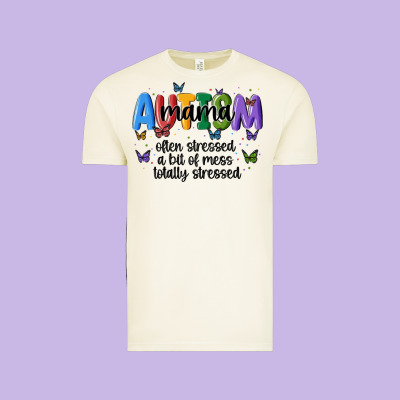 Autism Mama Vintage Tee Designed By Maliassmallbusiness