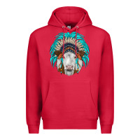 Cardinal simmental indian headdress Premium Hoodie - JahusDesignShop