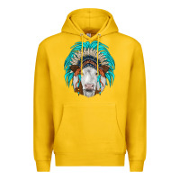 Lemon simmental indian headdress Premium Hoodie - JahusDesignShop