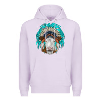 Lilac simmental indian headdress Premium Hoodie - JahusDesignShop