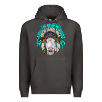 Smoke simmental indian headdress Premium Hoodie - JahusDesignShop