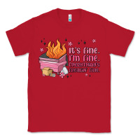 Red it's fine i'm fine everything's freakin' fine Classic Tee - MaliasSmallBusiness
