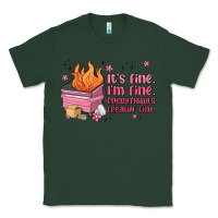 Sports Green it's fine i'm fine everything's freakin' fine Classic Tee - MaliasSmallBusiness