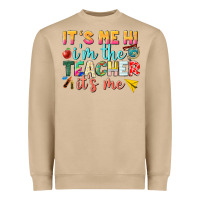 Mushroom its me hi im the teacher its me nca Heavyweight Sweatshirt - NancyCooperArtShop