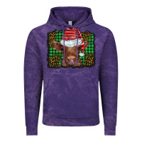 Cloud Purple christmas leopard buffalo plaid baby highland cow Vintage Hoodie - BarkalooDesign