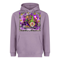 Lavender gnome on the truck tumbler hjf Heavyweight Hoodie - HowdyJamesFarm