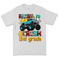 Dove Grey ready to school crush 1st grade Premium Tee - AdoDesignShop