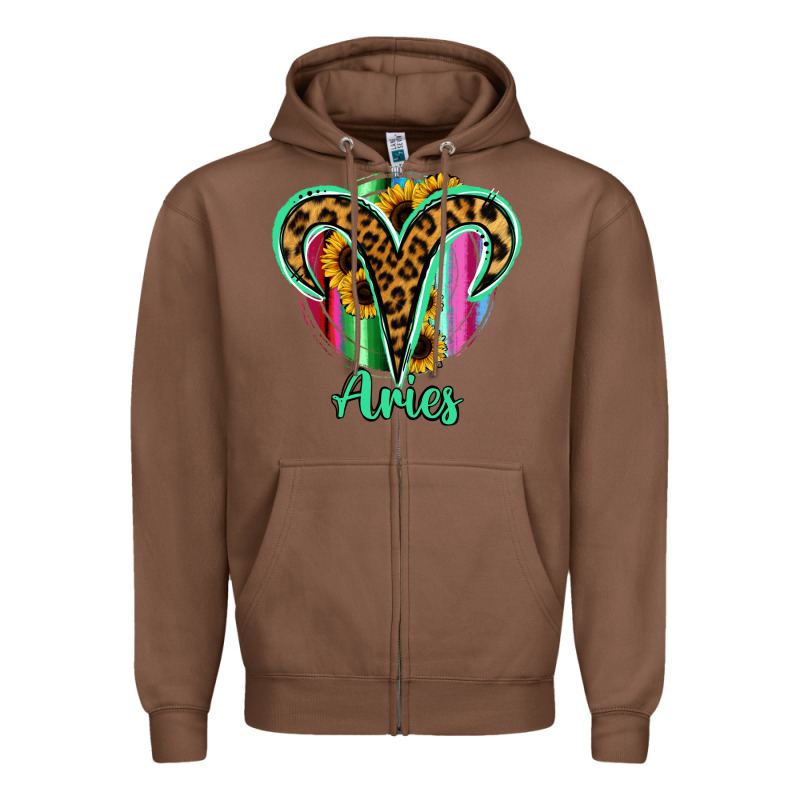 Aries Zodiac Zipper Hoodie by Bettercallsaul | Teevron
