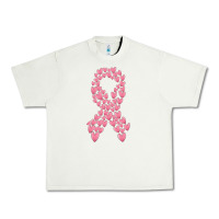 Pistachio breast cancer ribbon Urban Heavy Tee - MaliasSmallBusiness