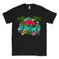 Black Summer Classic Tee - CowhideDigitalArt