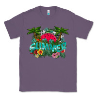 Lavender Summer Classic Tee - CowhideDigitalArt