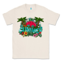 Natural Summer Classic Tee - CowhideDigitalArt