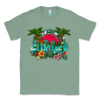 Sage Summer Classic Tee - CowhideDigitalArt