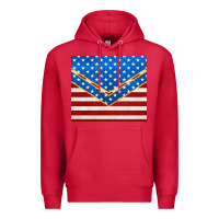 Cardinal glitter american flag Premium Hoodie - TumblerDesignByShophia