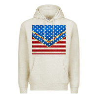Oatmeal Heather glitter american flag Premium Hoodie - TumblerDesignByShophia