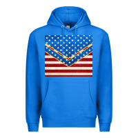 True Royal glitter american flag Premium Hoodie - TumblerDesignByShophia