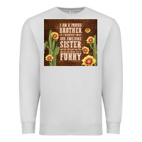 Dove Grey i am a proud brother Premium Sweatshirt - TumblerDesignByShophia
