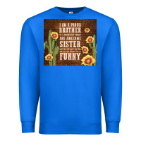 True Royal i am a proud brother Premium Sweatshirt - TumblerDesignByShophia