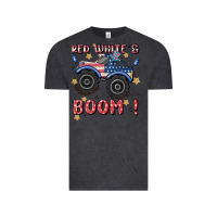 Vintage Black 4th of july png, monster truck Vintage Tee - MaliasSmallBusiness
