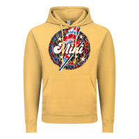 Vintage Mustard Western Mini Patriotic Vintage Hoodie - LillyAllenDesigns