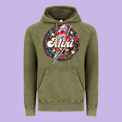 Western Mini Patriotic Vintage Hoodie Designed By Lillyallendesigns