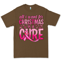 Cacao all i want for christmas is a cure Premium Tee - JahusDesignShop