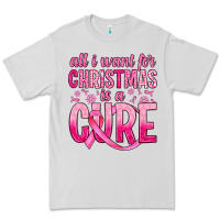 Dove Grey all i want for christmas is a cure Premium Tee - JahusDesignShop