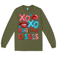 Xo Xo Hugs And Kisses Long Sleeve Tee | Teevron