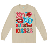 Mushroom xo xo hugs and kisses Long Sleeve Tee - NancyCooperArtShop
