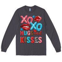 Smoke xo xo hugs and kisses Long Sleeve Tee - NancyCooperArtShop
