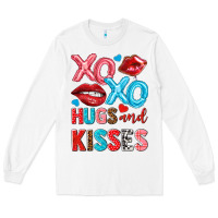 White xo xo hugs and kisses Long Sleeve Tee - NancyCooperArtShop