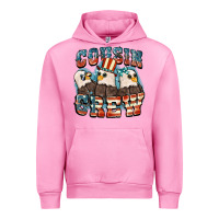 Fuchsia Pink Cousin crew Urban Hoodie - FaDigitalArtStudio