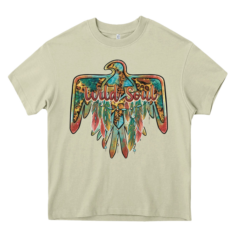 Wild Soul Thunderbird Heavy Core Tee by BarkalooDesign | Teevron
