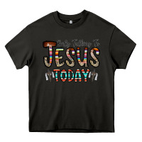Asphalt only talking jesus today Heavy Core Tee - CowhideDigitalArt