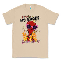 Mushroom i prefer my books extra spicy Classic Tee - MaliasSmallBusiness