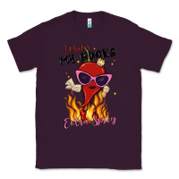 Plum i prefer my books extra spicy Classic Tee - MaliasSmallBusiness