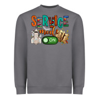 Storm service mode on Heavyweight Sweatshirt - NancyCooperArtShop
