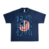 Navy 1776 Urban Heavy Tee - MaliasSmallBusiness