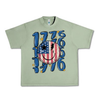 Oil Green 1776 Urban Heavy Tee - MaliasSmallBusiness