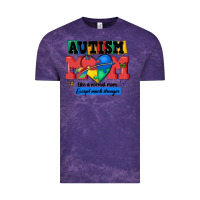 Cloud Purple autism mom like a normal mom Vintage Tee - MaliasSmallBusiness
