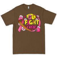 Cacao breast cancer go fight cure softball Premium Tee - JahusDesignShop
