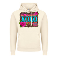 Vintage Artic xoxo valentine's day pink roses and hearts Vintage Hoodie - Jasminsmagicworld