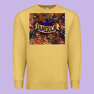 Tiger America Tumbler 4th Of July Premium Sweatshirt Designed By Howdyjamesfarm