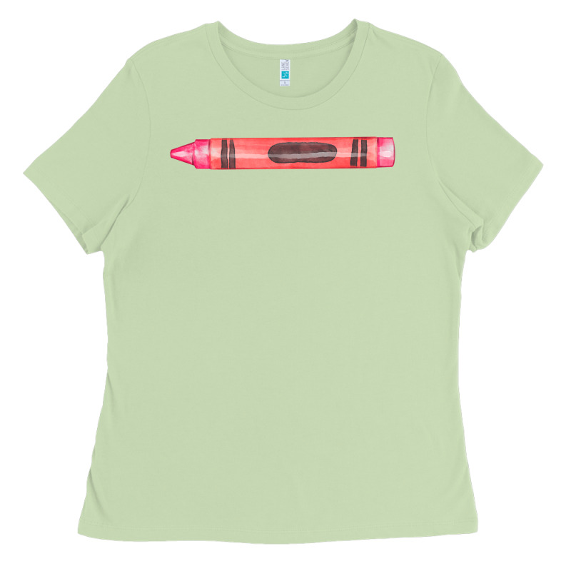 Pink Crayon Fa Element Ladies Tee by FaDigitalArtStudio | Teevron