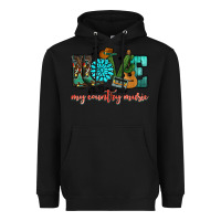 Black Western love my country music Heavyweight Hoodie - HowdyJamesFarm