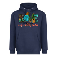 Navy Western love my country music Heavyweight Hoodie - HowdyJamesFarm
